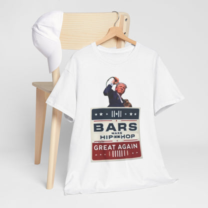 T-Shirt BARS MAKE HIP HOP GREAT AGAIN TRUMP SHIRT