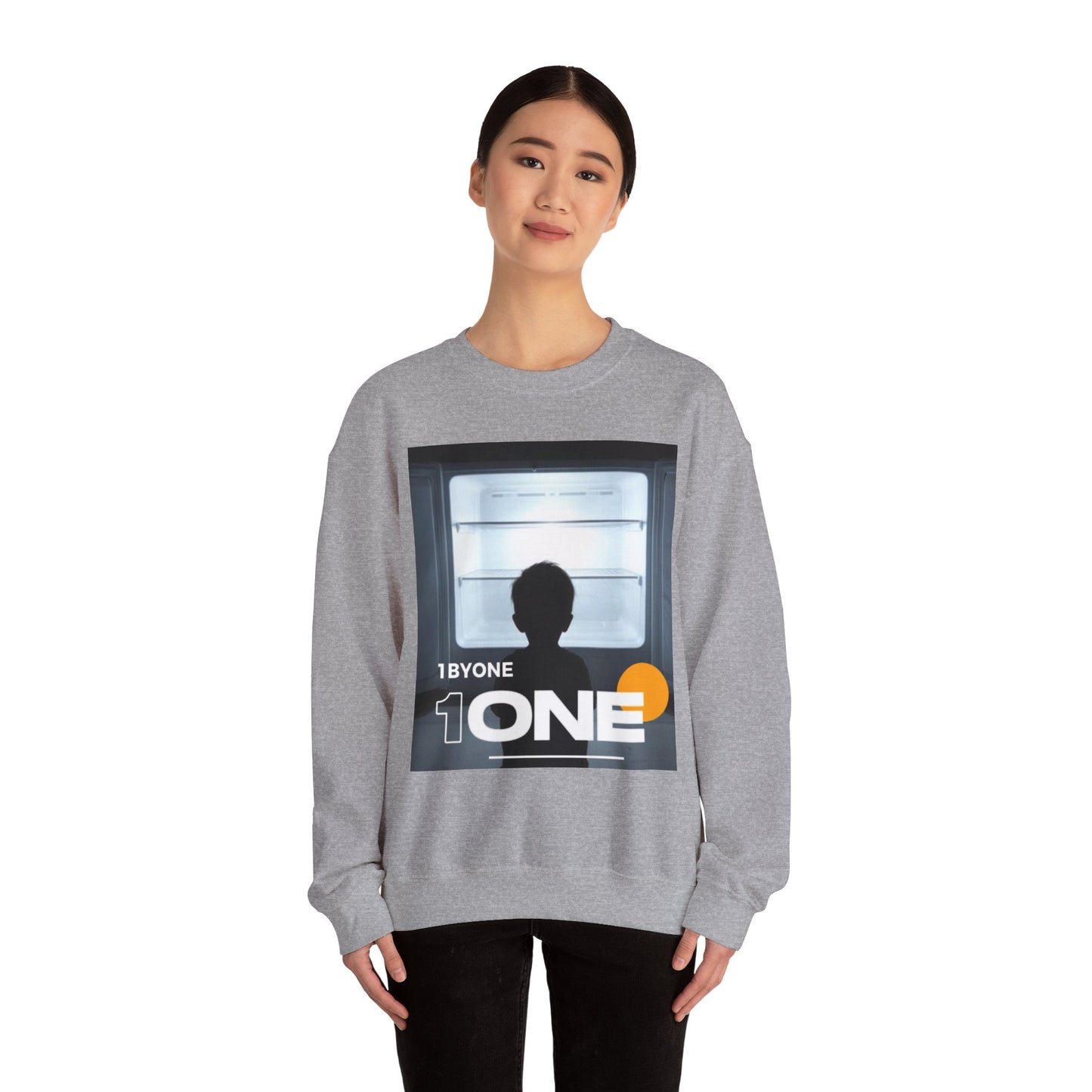 Boy Staring At Empty Fridge Unisex Sweatshirt