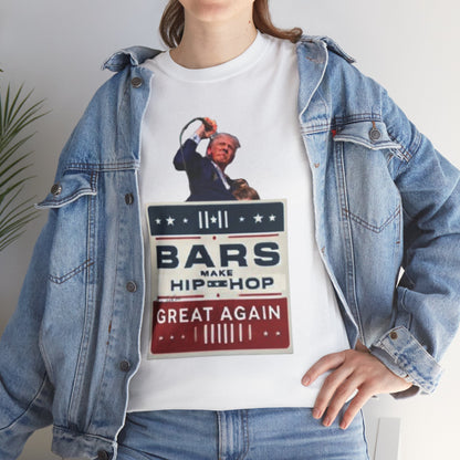 T-Shirt BARS MAKE HIP HOP GREAT AGAIN TRUMP SHIRT