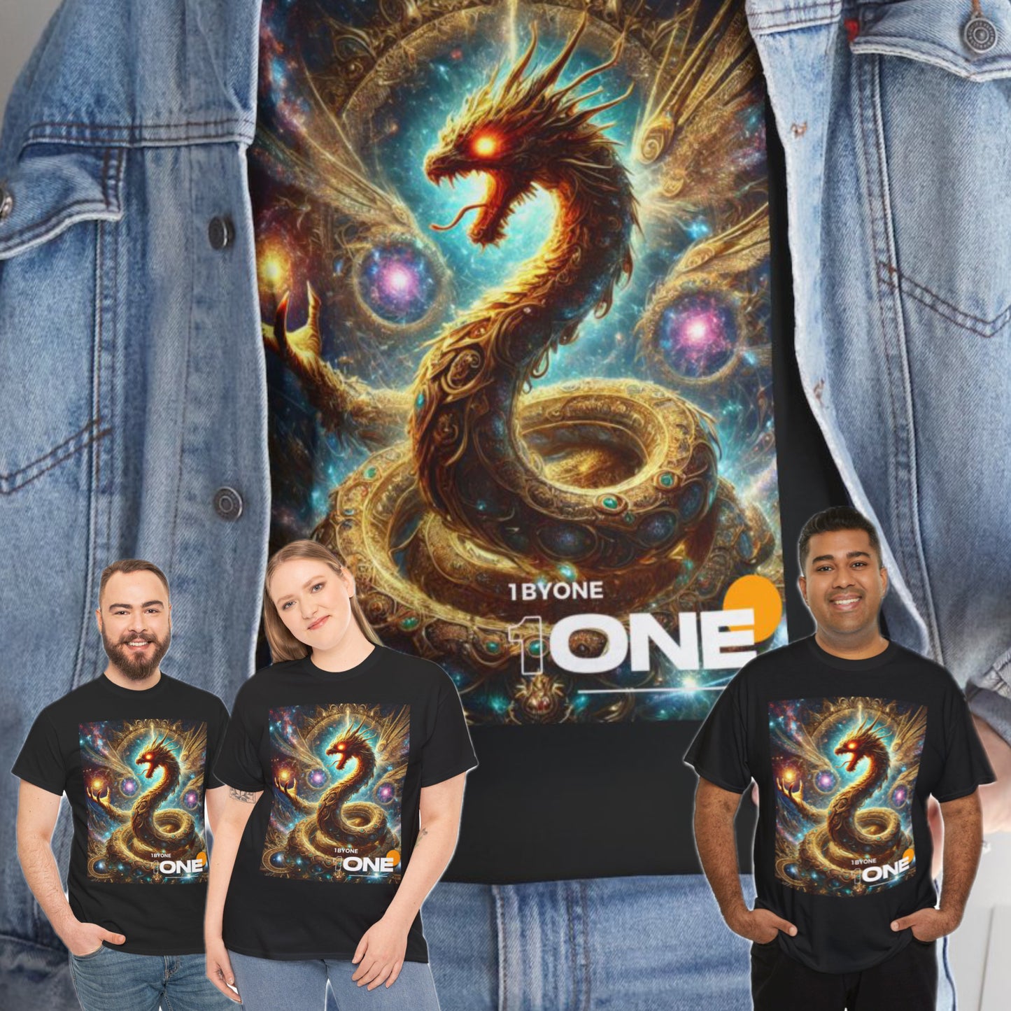 1 By One 1ByOne T Shirt 1One – Bold Space Fantasy Design, Premium Graphic Tee for Gamers, Sci-Fi Lovers, & Fantasy Enthusiasts