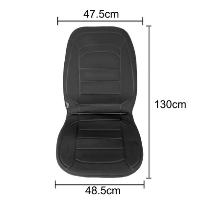 12V Car Seat Covers Heater With Switch 40-65℃ Adjustable Warmer Cushion Pad Protector Interior Automobile Accessories